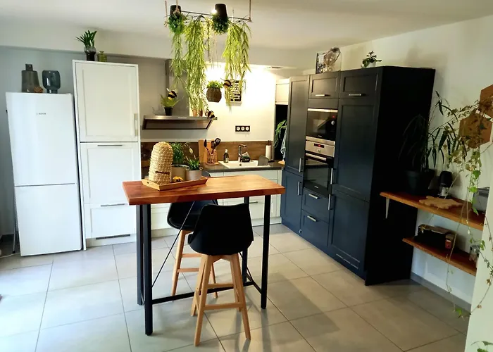 Apartment De Charme Abelia Avec Exterieur Au Calme